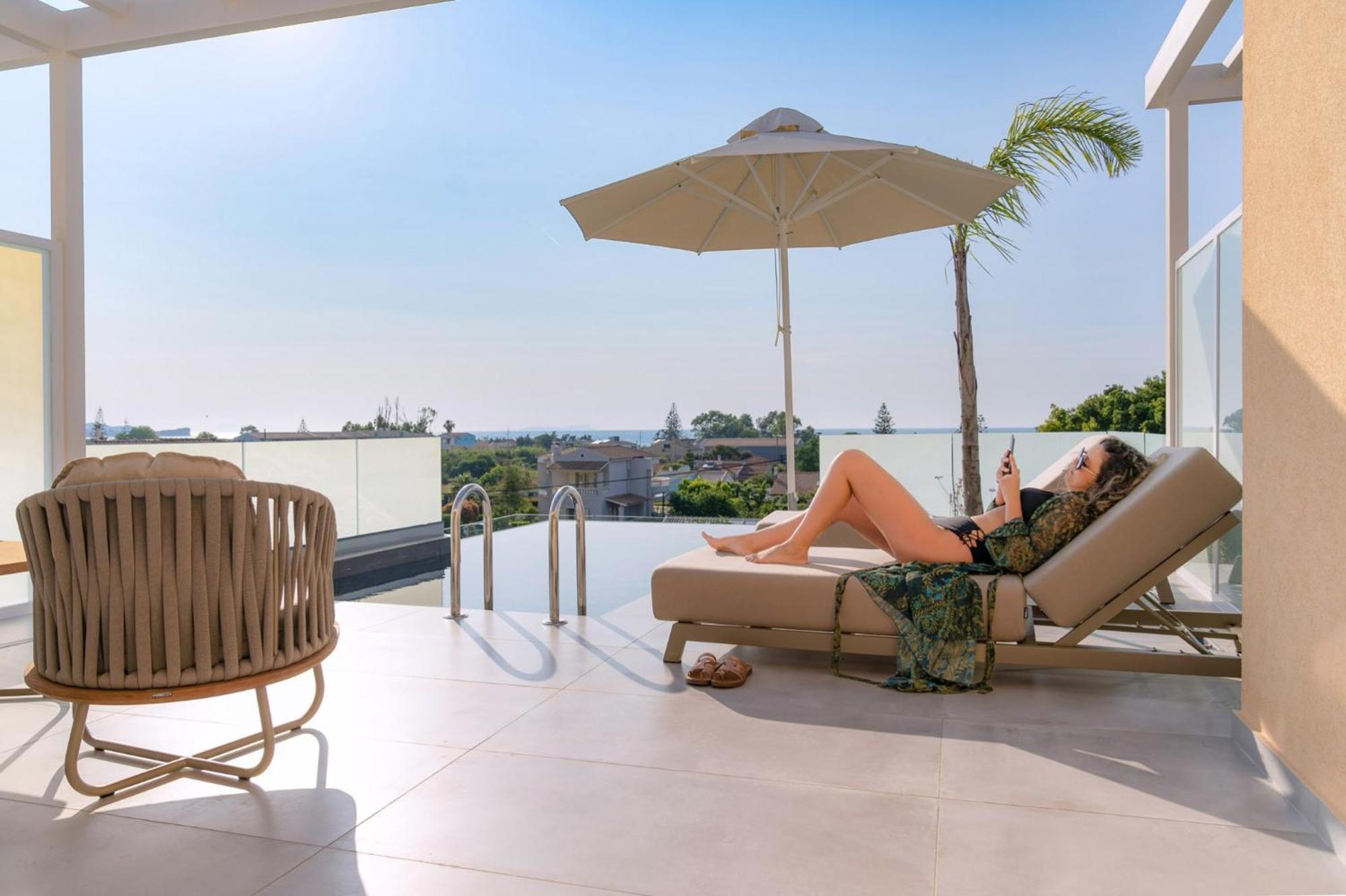 Thimios Suites Adults Only Acharavi  Eksteriør billede